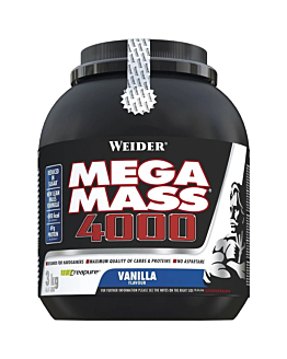 Weider Mega Mass 4000 3 kg o smaku waniliowym