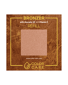 Color Care Perłowy Bronzer Wegański - Refill - 02 Golden