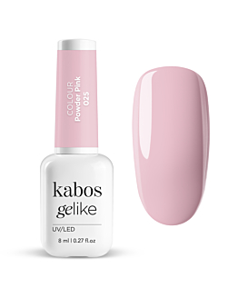 Kabos Gelike BARE GRACE Lakier hybrydowy do paznokci, 025 Powder Pink 8 ml