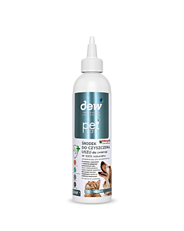 DEW Pet Środek do czyszczenia uszu dla zwierząt 250 ml