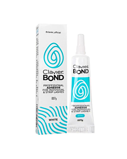 Clavier Bond klej do rzęs Biały, 0.07g