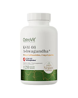 OstroVit KSM-66 Ashwagandha VEGE 120 kapsułek