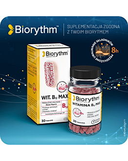 Biorythm Witamina B12 Max, Kapsułki