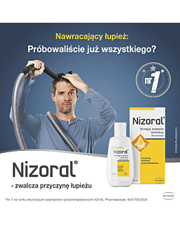 Nizoral 20 mg/g szampon leczniczy, 60 ml 