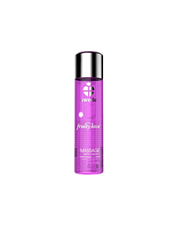 swede Fruity Love rozgrzewający żel do masażu Raspberry & Rhubarb, 60ml