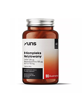UNS B-Kompleks Metylowany 60 vege kapsułek