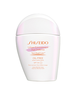 Shiseido Urban Environment Age Defense Oil Free Codzienny miejski filtr przeciwsłoneczny SPF 30 