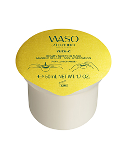 Shiseido Waso Yuzu-C Upiększająca maska na noc Refill, 50 ml