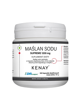 Kenay Suplement diety maślan sodu SUPREME 1200 mg
