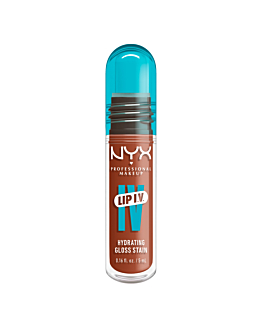 NYX Lip I.V. Gloss idratante per labbra, Caramel Drip