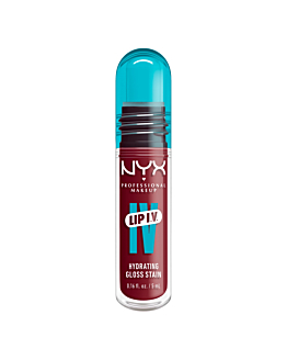 NYX Lip I.V. Gloss idratante per labbra, Blush Rush