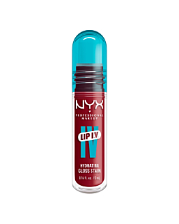 NYX Lip I.V. Gloss idratante per labbra, Berry Thirsty