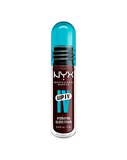 NYX Lip I.V. Gloss idratante per labbra, Water Bout Wine?