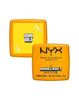 Nyx A Minecraft Movie Rare Highlight Balms Illuminante, Going Gold