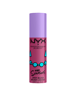 Nyx The Simpsons Saucy Sisters Fat Cheeks Blush Róż do policzków w płynie, Lavendar Sass
