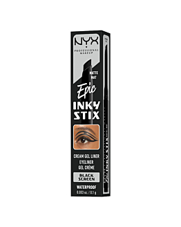 NYX Epic Inky Stix Kremowo-żelowy eyeliner, Black Screen