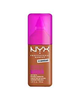 NYX Make Em Wonder Podkład do twarzy z długotrwałym kryciem, Mahogany