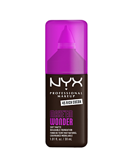 NYX Make Em Wonder Podkład do twarzy z długotrwałym kryciem, Rich Cocoa