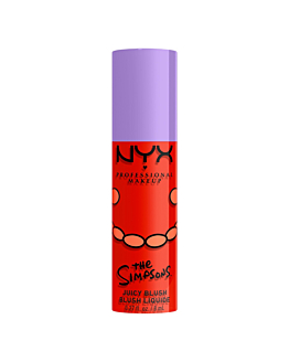 Nyx The Simpsons Saucy Sisters Fat Cheeks Blush Róż do policzków w płynie, Snarky Scarlet