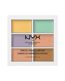 NYX 3C Palette Conceal Correct Contour Paleta korektorów do twarzy