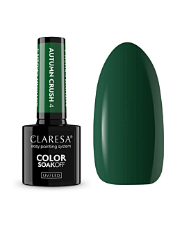 Claresa Color Soak Off UV/LED Autumn Crush lakier hybrydowy 4, 5g