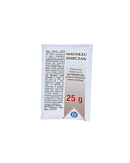 Hasco siarczan magnezu (sól gorzka), 25 g