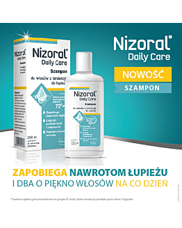 NIZORAL Daily Care Szampon do włosów z tendencją do łupieżu płyn 