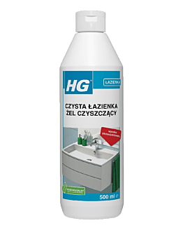 HG Czysta łazienka - żel czyszczący 500 ml