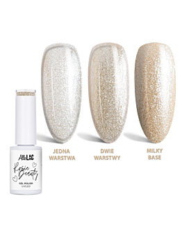 AlleLac Lakier Hybrydowy Gold Gel Polish x Rosie Beauty 6 g