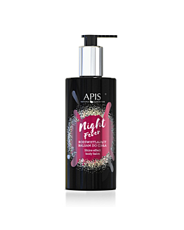 APIS Night Fever rozświetlający balsam do ciała, 300ml