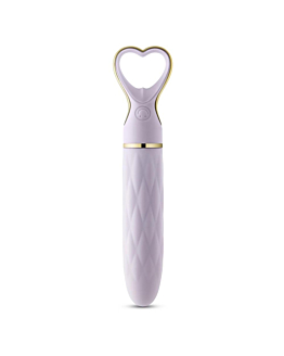 Blush Delice Heartthrob Silicone Bullet Vibrator wibrator z rączką w kształcie serca Lavender Love