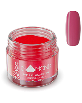 Elisium Diamond 2in1 Powder proszek do manicure tytanowego DR206 Ruby Red, 23g
