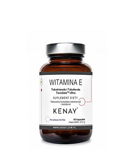 Kenay Suplement diety witamina E Tokotrienole i Tokoferole TocoGaia Ultra