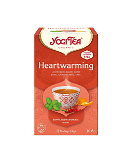 Yogi Tea herbata ajuwederyjska Heartwarming - Radość życia (17 saszetek)
