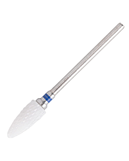 Allepaznokcie Frez Ceramiczny Pedicure Trich Cylinder Do Opracowania Stóp 3/32 H0615TB M Średni