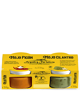 Argodey Fortaleza Mojo Picon Mojo Cilantro Sosy z Wysp Kanaryjskich 2x120 g