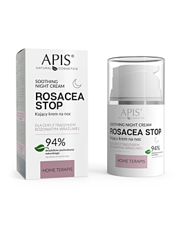 APIS Rosacea-Stop kojący krem na noc do cery z trądzikiem różowatym i wrażliwej, 50ml