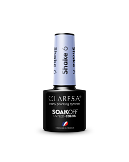 Claresa Soak Off UV/LED Shake lakier hybrydowy 6, 5g