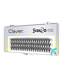 Clavier BeDU2O Double Volume kępki rzęs 12mm