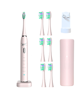 Medi Sleep szczoteczka soniczna do zębów + etui + uchwyt + 6 końcówek 37 tys drgań