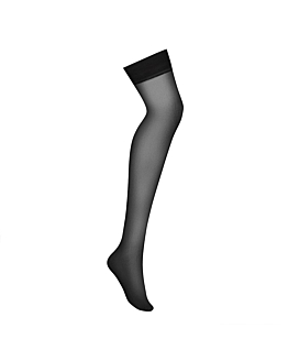 Obsessive S800 Stockings pończochy Czarne L/XL