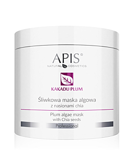 APIS Kakadu Plum śliwkowa maska algowa z nasionami chia, 200g