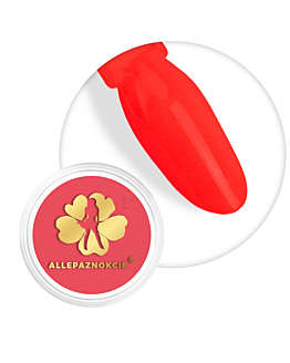 Allepaznokcie Smoke Nails Pyłek Do Paznokci Efekt Dymu Neon Red Grapefruit Nr 07