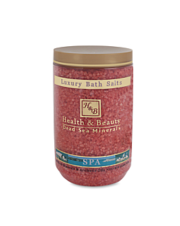 H&B Sól kąpielowa z Morza Martwego 1,2kg - róża