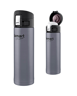 Lamart Kubek Termiczny  BRANCHE LT4044 Szary 420 ml