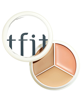 Tfit - Cover Up Pro Concealer, paleta korektorów do makijażu, 02 Warm, 15g