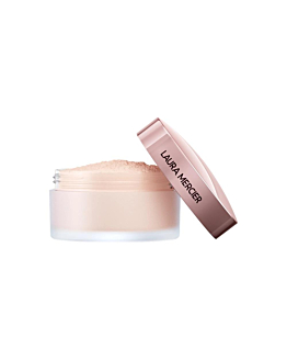 Laura Mercier Pink Translucent Loose Setting Powder Tone-Up Mini puder do twarzy Tone-up Rose, 9.3g