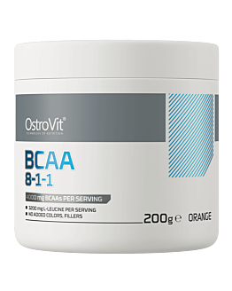 OstroVit BCAA 8-1-1 200 g o smaku pomarańczowym