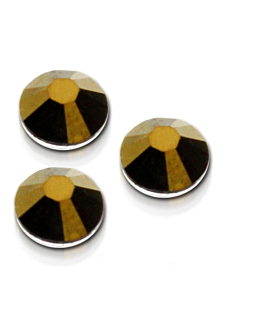 Allepaznokcie Cyrkonie Swarovski SS10 001 Dor Crystal Dorado Ozdoby Do Paznokci 50 szt
