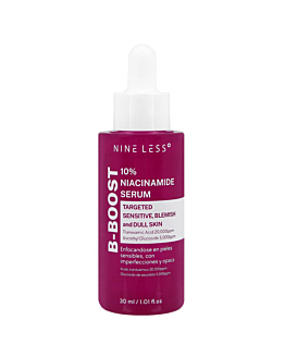 NINE LESS B-Boost 10% Niacinamide Serum, serum do twarzy o działaniu rozjaśniającym i przeciwstarzeniowym, 30 ml